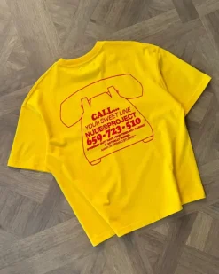 Camiseta Call Amarilla