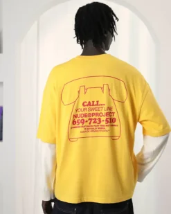Camiseta Call Amarilla