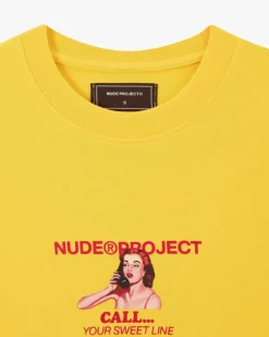 Camiseta Call Amarilla
