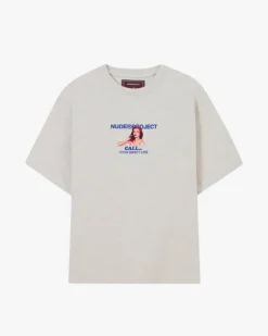Camiseta Call Gris