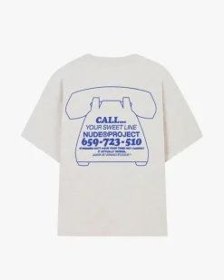 Camiseta Call Gris