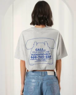 Camiseta Call Gris