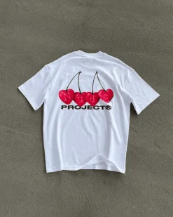 Camiseta Cherry Blanca
