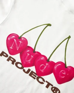 Camiseta Cherry Blanca
