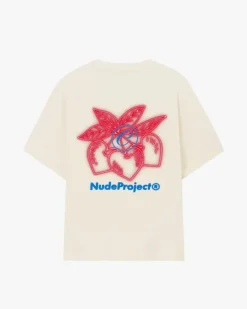 Camiseta Cherry Bomb Beige