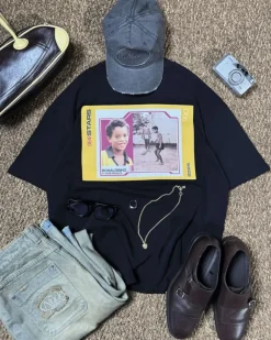 Camiseta Cromo Negra