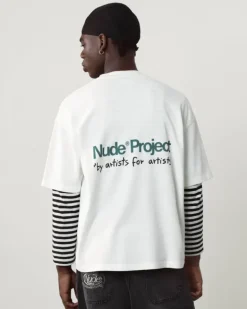 Camiseta Cult Kid Blanco Crema