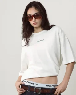 Camiseta Cult Kid Blanco Crema