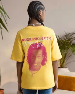Camiseta Face Amarilla