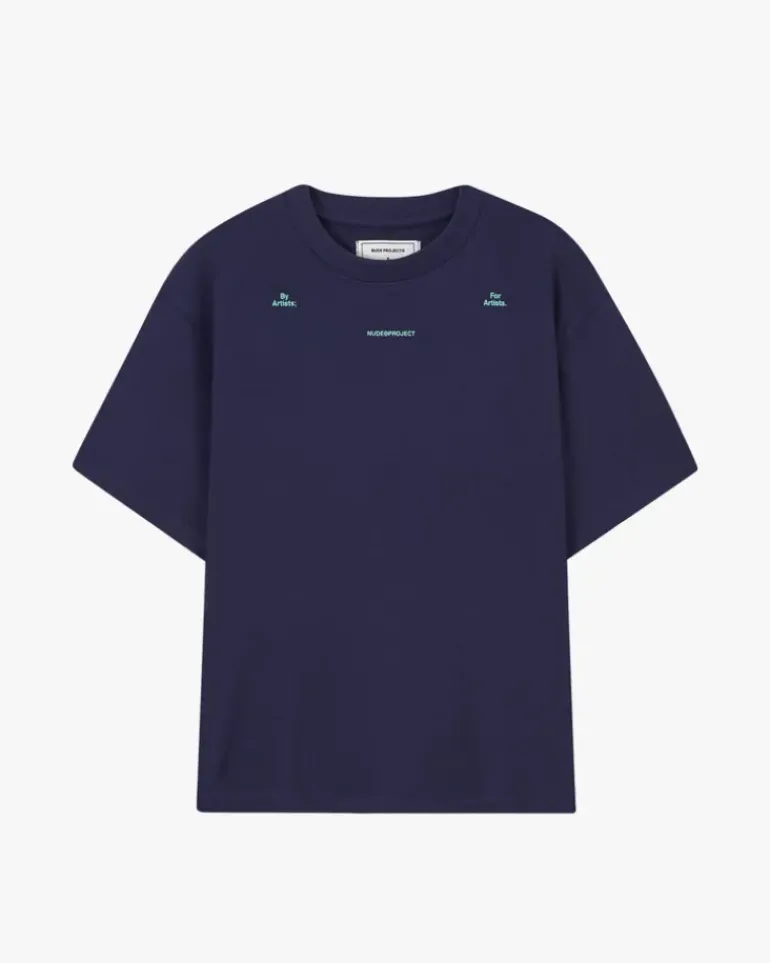 Camiseta Fine Art Azul Marino