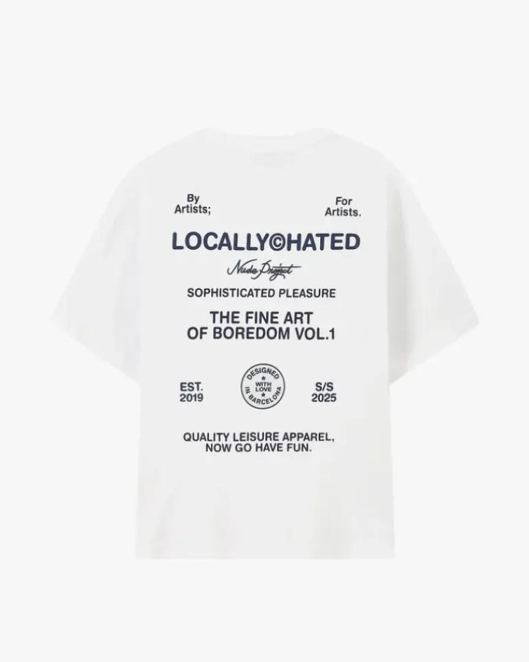 Camiseta Fine Art Blanca
