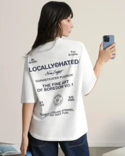 Camiseta Fine Art Blanca