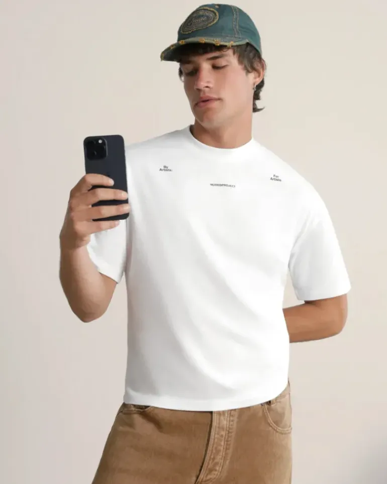 Camiseta Fine Art Blanca