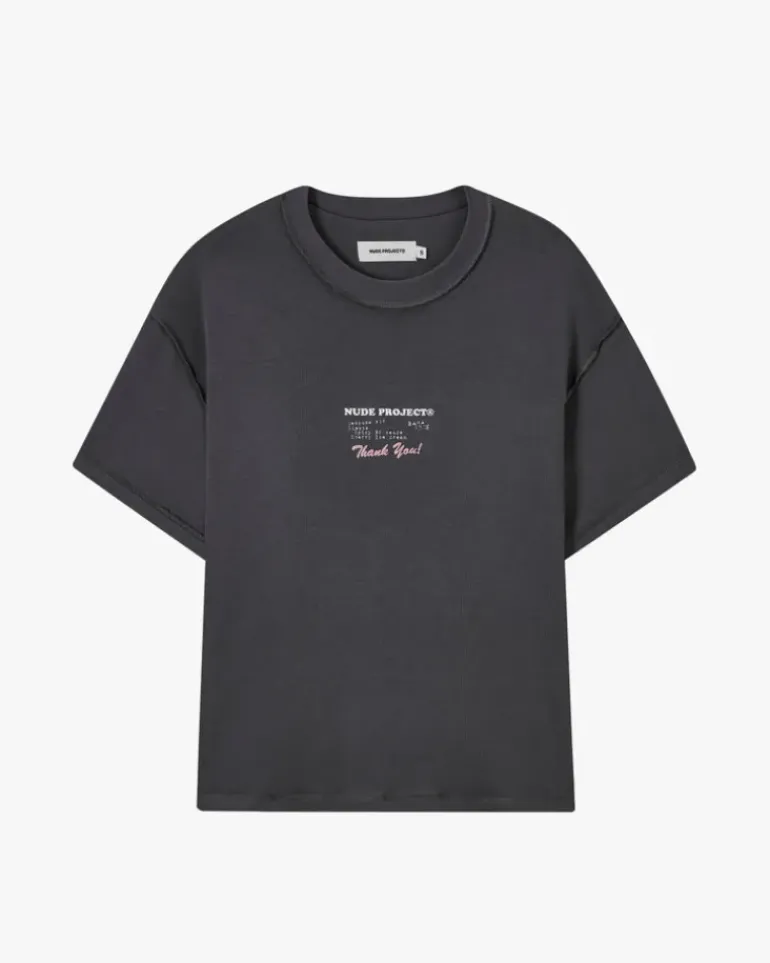 Camiseta Fuck Normal Gris Oscuro