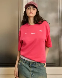 Camiseta Global Soon Frambuesa