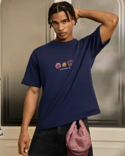 Camiseta Jarron Azul Marino