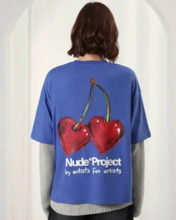 Camiseta Juicy Cherry Azul