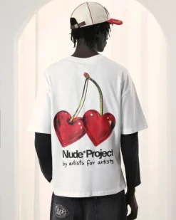 Camiseta Juicy Cherry Blanca