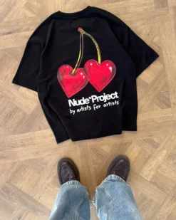 Camiseta Juicy Cherry Negra