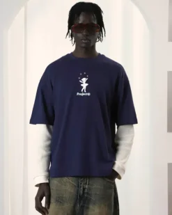 Camiseta Lil'Rebel Azul Marino