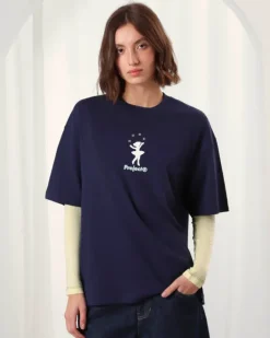 Camiseta Lil'Rebel Azul Marino