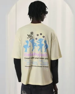 Camiseta Lil'Rebel Blanco Crema