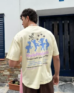 Camiseta Lil'Rebel Blanco Crema