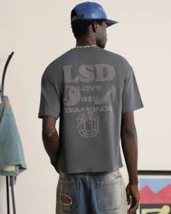 Camiseta Love SD Gris Oscuro