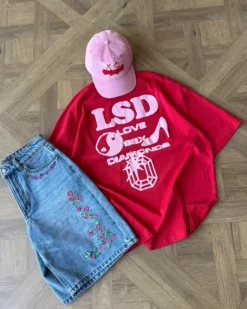 Camiseta Love SD Roja