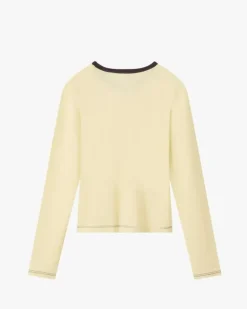 Camiseta Manga Larga Poetic Amarilla