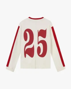Camiseta Manga Larga Vintage Sports Blanca