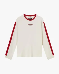 Camiseta Manga Larga Vintage Sports Blanca