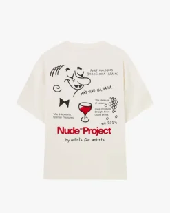 Camiseta Más Vino Blanco Crema