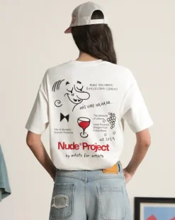 Camiseta Más Vino Blanco Crema