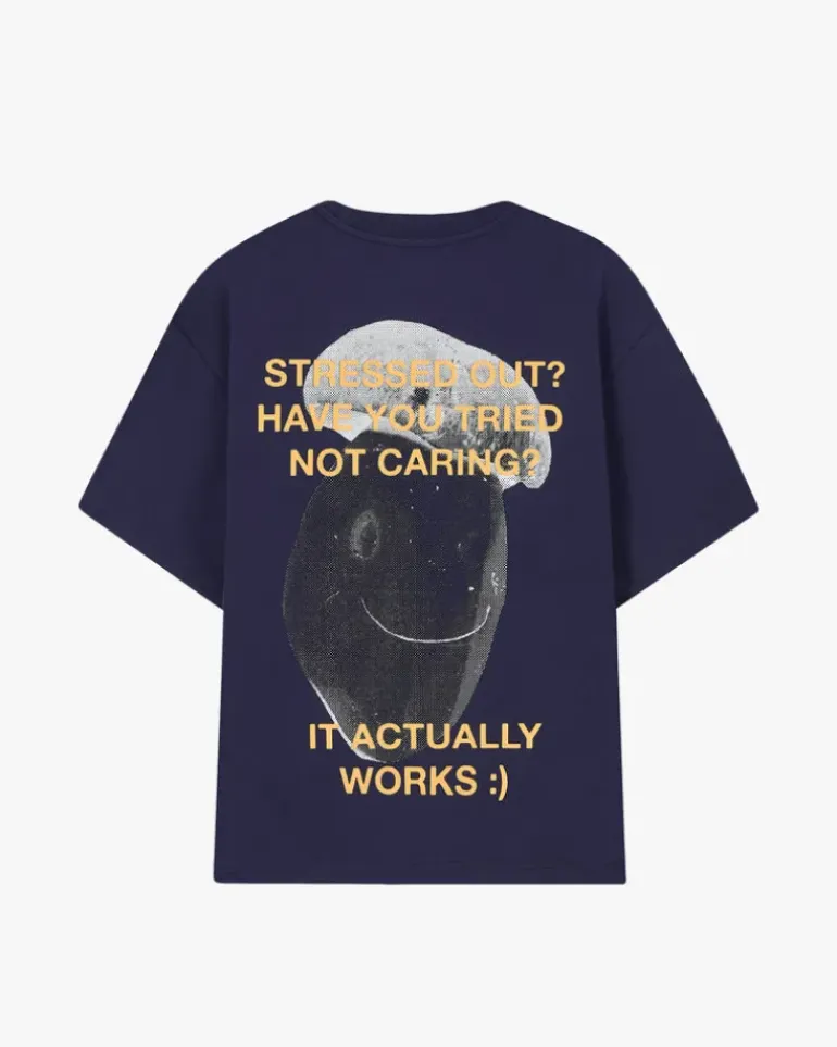 Camiseta Mushroom Azul Marino