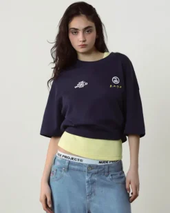 Camiseta Nude Tour Azul Marino