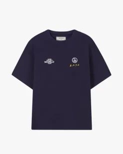 Camiseta Nude Tour Azul Marino