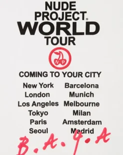 Camiseta Nude Tour Blanca