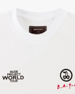 Camiseta Nude Tour Blanca