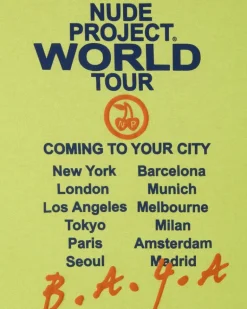 Camiseta Nude Tour Verde