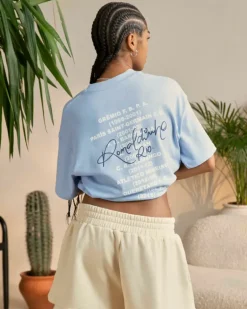 Camiseta Palmares Azul Cielo