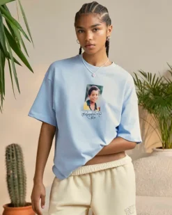 Camiseta Palmares Azul Cielo