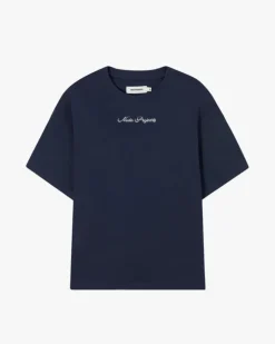 Camiseta Peach Azul Marino