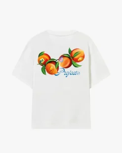 Camiseta Peach Blanca