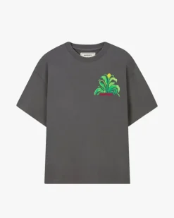 Camiseta Plant Gris Oscuro