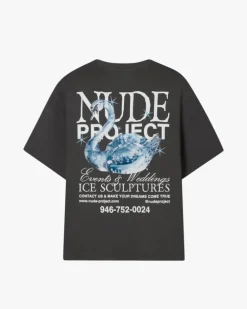 Camiseta Sculpture Gris Oscuro