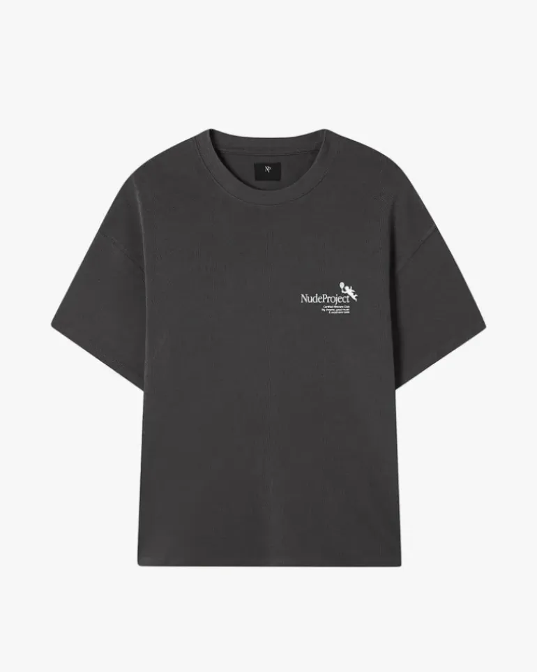 Camiseta Tennis Gris Oscuro