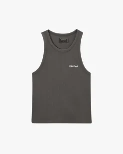 Camiseta Tirantes Ss24 Beige/Gris Oscuro