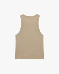 Camiseta Tirantes Ss24 Beige/Gris Oscuro