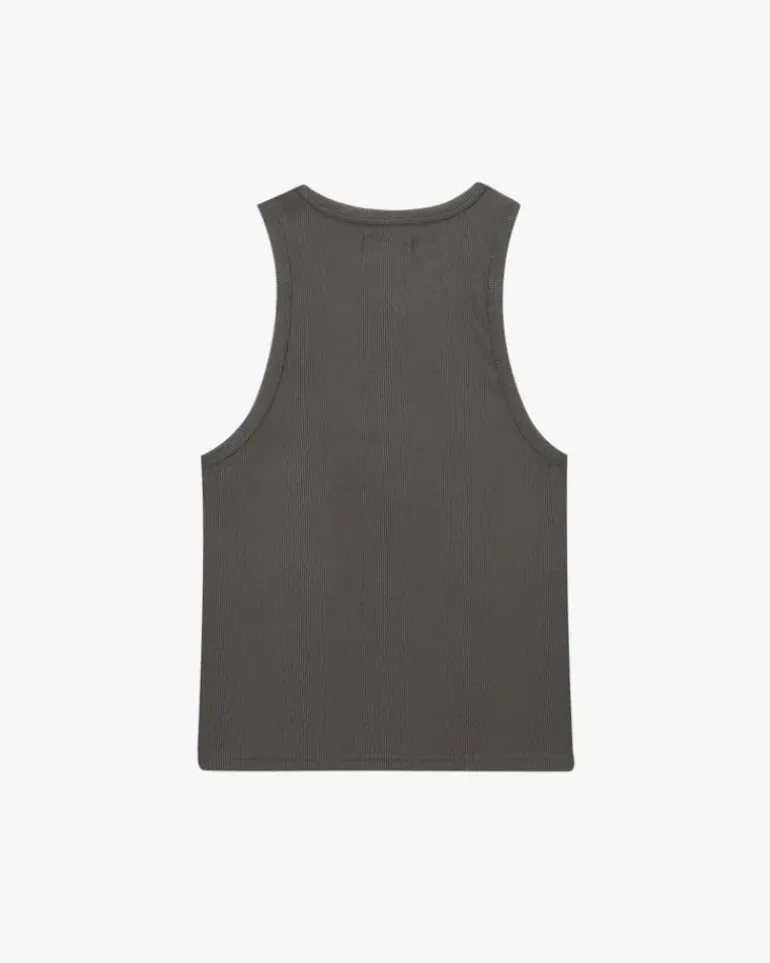 Camiseta Tirantes Ss24 Beige/Gris Oscuro